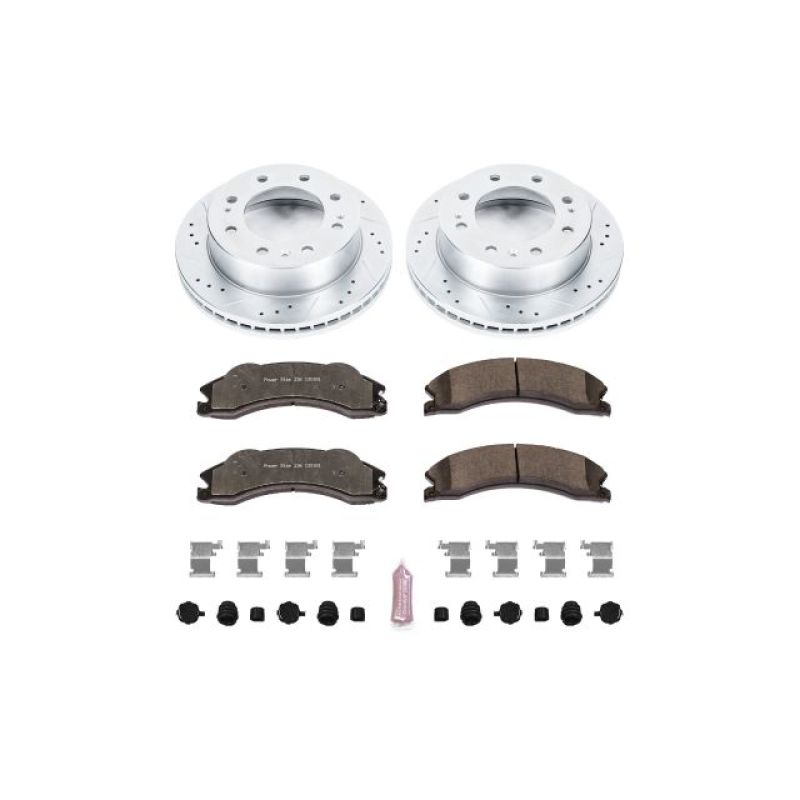PowerStop K5559-36 2011 fits GMC Sierra 3500 HD Front Z36 Truck & Tow Brake Kit