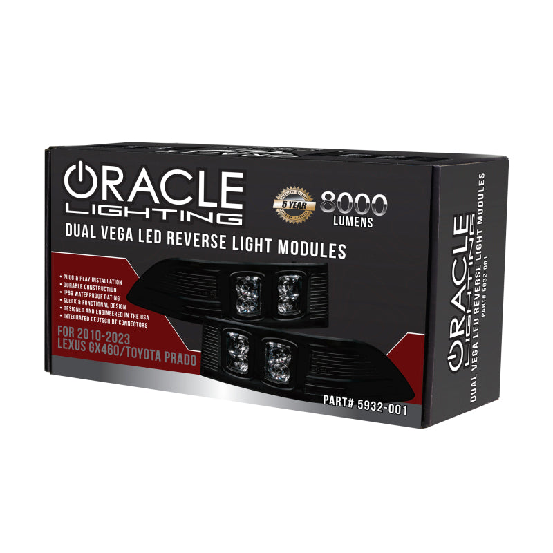 ORACLE Lighting 5932-001 Oracle 14-23 fits Lexus GX460 Dual VEGA LED Reverse Light Modules