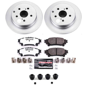 Power Stop 16-19 Toyota Mirai Rear Z36 Coated Truck & Tow Brake Kit