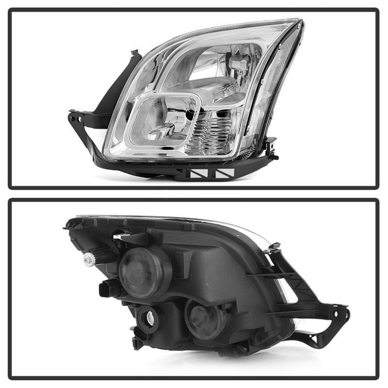 xTune 9042287 06-09 fits Ford Fusion OEM Style Headlights -Chrome (HD-JH-FFUS06