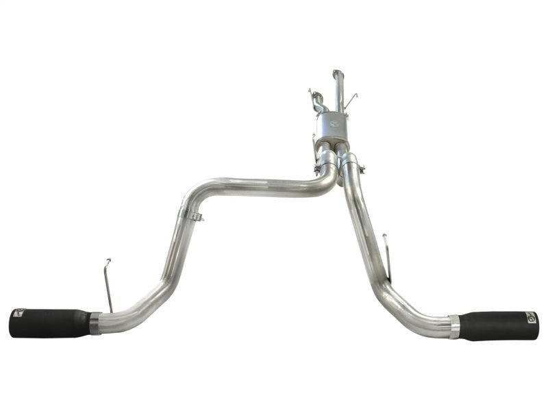 AFE 49-46014-B rce XP 2-1/2in to 3in 409 SS Cat-Back Exhaust w/ Black Tips 10-1