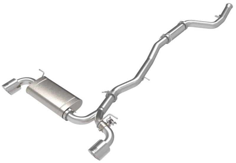 AFE 49-36050-P Takeda 2021 fits Toyota Supra 2.0L (t) 2.5in-3in 304 SS CB Exhau