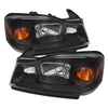 Xtune 9024030 fits Saturn 06-07 Vue Crystal Headlights Black HD-JH-SVUE06-AM-BK