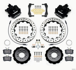 Wilwood 140-13031-D fits Combination Parking Brake Rear Kit 12.88in Drilled 201
