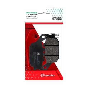 Brembo OE 7053 fits Honda Nss/Honda Forza Carbon Ceramic Brake Pad - Rear