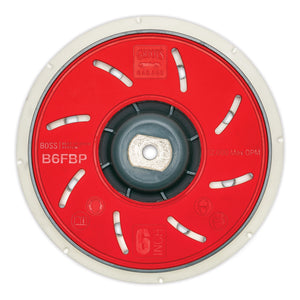 Griots Garage 10663 BOSS 6In Fanned Orbital Backing Plate