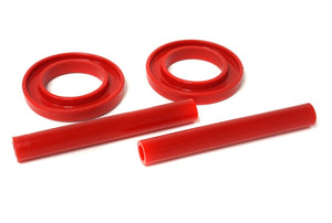 Energy Suspension 4.6102R 83-04 fits Ford Mustang SVO Red Front Spring Upper & Lower Isolator Set