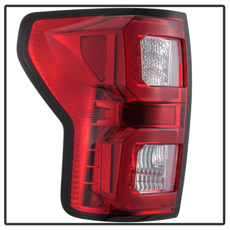 Spyder 5085450 fits Toyota 07-13 Tundra V2 Light Bar LED Tail Lights - Red Clea