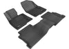 3D MAXpider 2011-2013 fits Kia Sorento 7-Seats Kagu 1st Row Floormat - Black