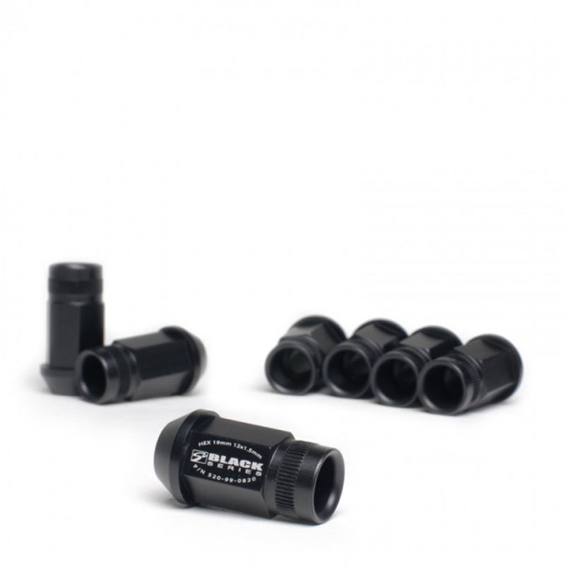 Skunk2 Racing 520-99-0853 Skunk2 12 x 1.5 Forged Lug Nut Set (Black Series) (16 Pcs.)