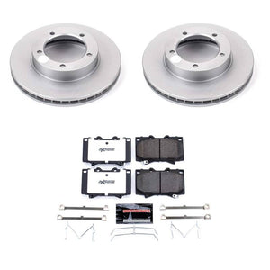 Power Stop 98-07 Lexus LX470 Front Z36 Coated Truck & Tow Brake Kit