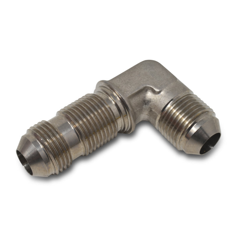 Russell 661261 Performance -8 AN 90 Degree Flare Bulkhead (Endura)