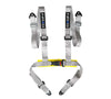 NRG SBH-4PC-SSL 4 Point Seat Belt Harness / Buckle Lock - Silver