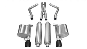 CORSA Performance 14537BLK Corsa 2011-2014 fits Chrysler 300 R/T 5.7L V8 Black Xtreme Cat-Back Exhaust