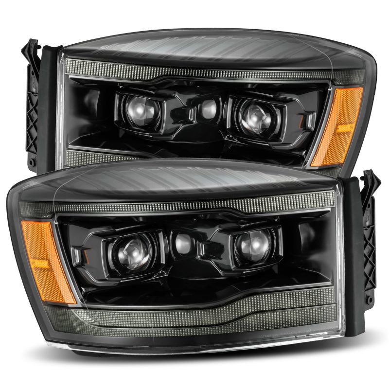 AlphaRex  880530 fits Dodge 06-08 Ram 1500HD PRO-Series Proj Headlights Plank St