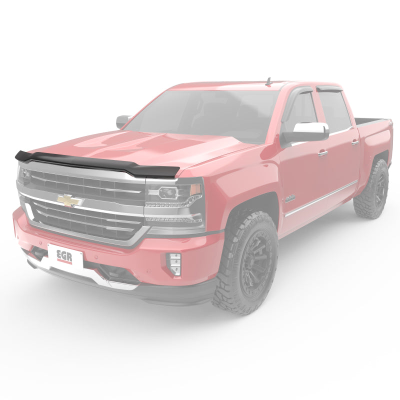 EGR 301575 14+ Chev Silverado LD Superguard Hood Shield - Matte (301575)