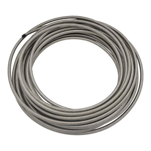 DeatschWerks 6-02-0862-50 8AN Stainless Steel Double Braided PTFE Hose - 50ft