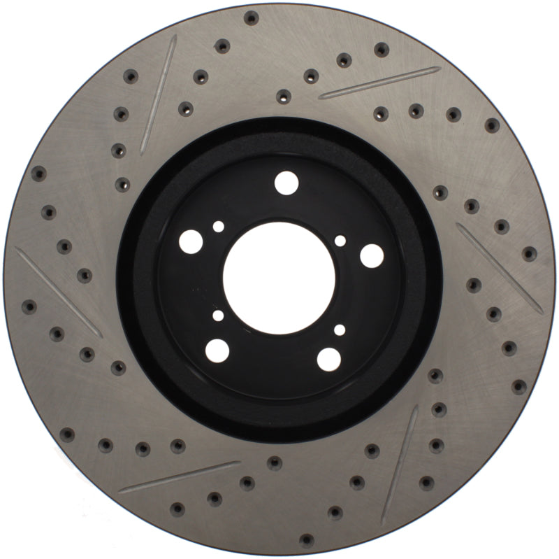 Stoptech 127.40071L 07-08 Acura MDX SportStop Slotted & Drilled Left Front Rotor