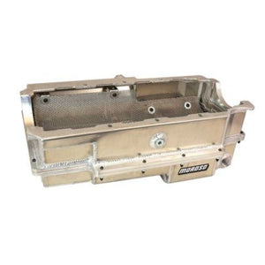Moroso 20379 Donovan 500 & 700 BBC 2-Piece -16AN Ext Wet Sump Aluminum Oil Pan w