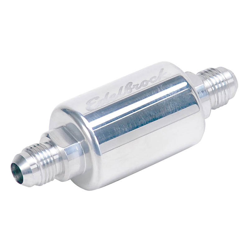 Russell 650140 Performance Polished Aluminum (3in Length 1-1/4in dia. -6 male inlet/outlet)