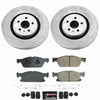 Power Stop 17-19 Ford Fusion Front Z23 Coated Brake Kit