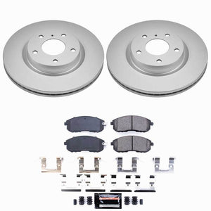 Power Stop 03-05 Infiniti G35 Front Z23 Coated Brake Kit