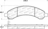 Stoptech 308.0989 Street Brake Pads