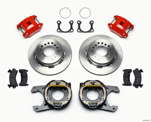 Wilwood 140-12213-R D154 P/S Park Brake Kit Red Big fits Ford 2.36in Offset