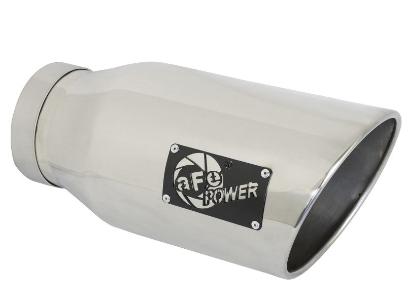 AFE 49-42078-P BORE HD 5in 409-SS DPF-Back Exhaust w/Pol Tip 19-20 fits Ram Die
