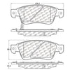 Stoptech 308.1287 Street Touring 07-08 Infiniti G35 2WD Sedan Front Brake Pads
