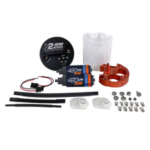 DeatschWerks 9-421-7050 X2 Series Fuel Pump Module with Dual DW420 Pumps For 20