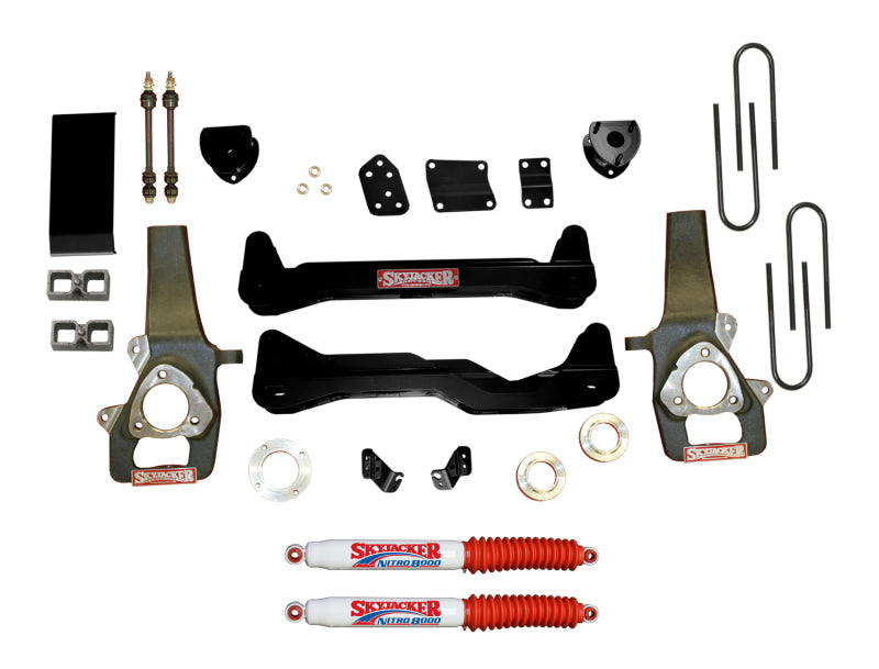 Skyjacker D640SSK-N 4"KIT,06-08DGE 1500,4NITROS