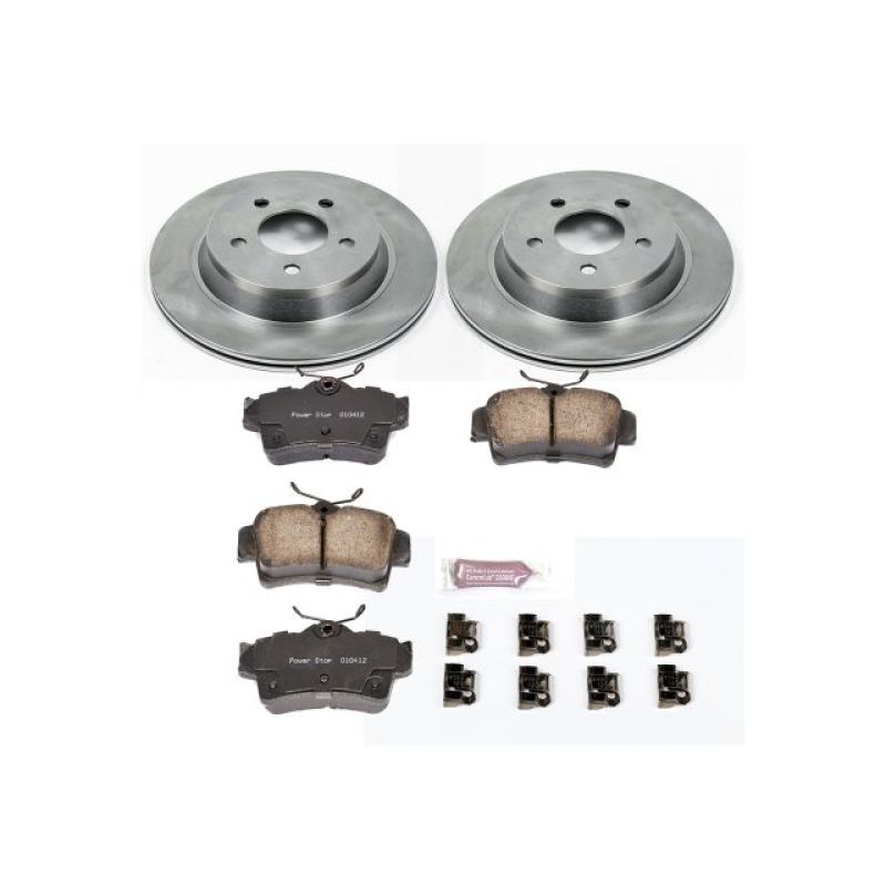 PowerStop KOE1306 fits Ford 94-99 Mustang Rear Autospecialty Brake Kit