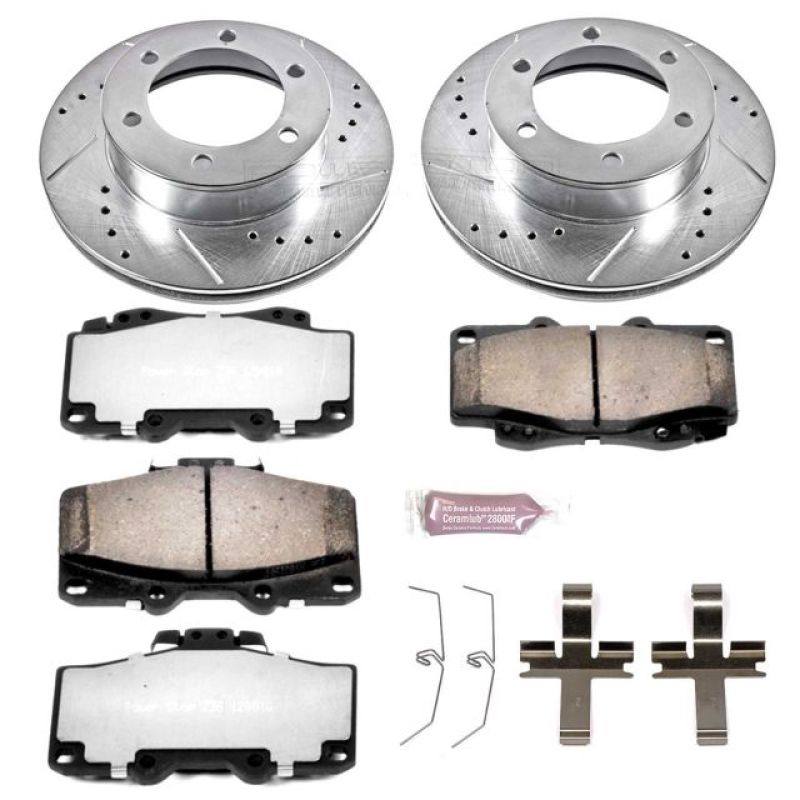 PowerStop K1233-36 95-02 fits Toyota 4Runner Front Z36 Truck & Tow Brake Kit