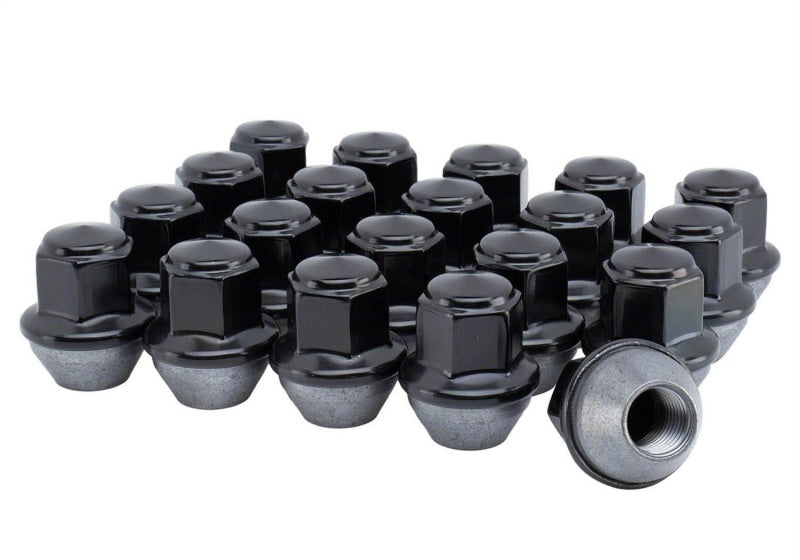 fits Ford 15-18 Racing M-1012K-MB Mustang Black Lug Nut Kit (20 Lug Nuts)