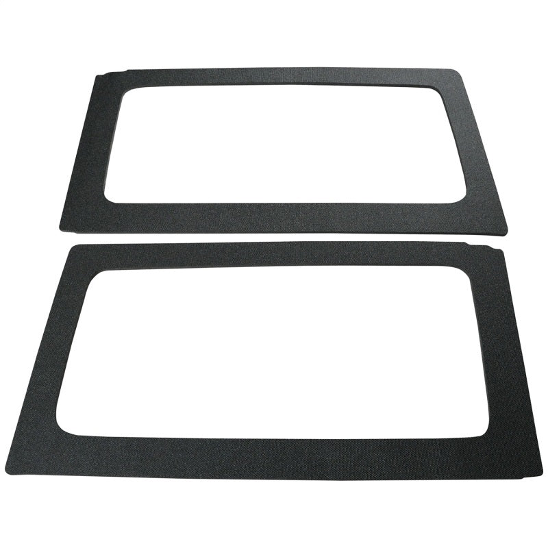 DEI  50152 fits Jeep 11-18 Wrangler JK 2-Door Boom Mat Rear Side Window Trim - 2