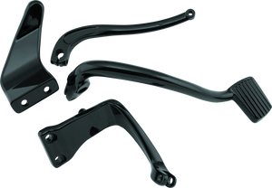 Bikers Choice 492000 06-17 Dyna 2 Inch Extended Mid Control Kit Black