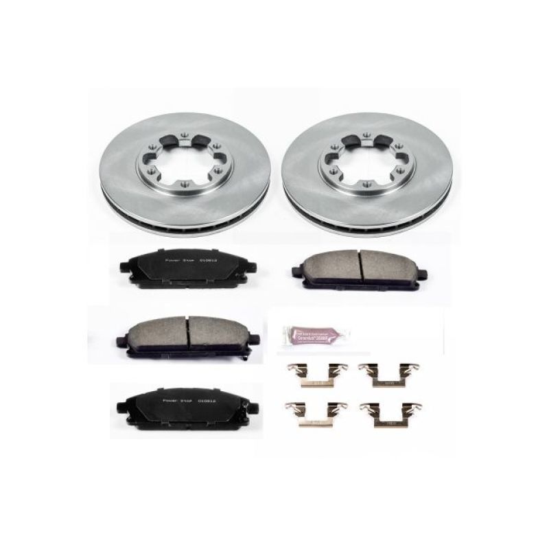 PowerStop KOE1175 fits Nissan 96-98 Pathfinder Front Autospecialty Brake Kit