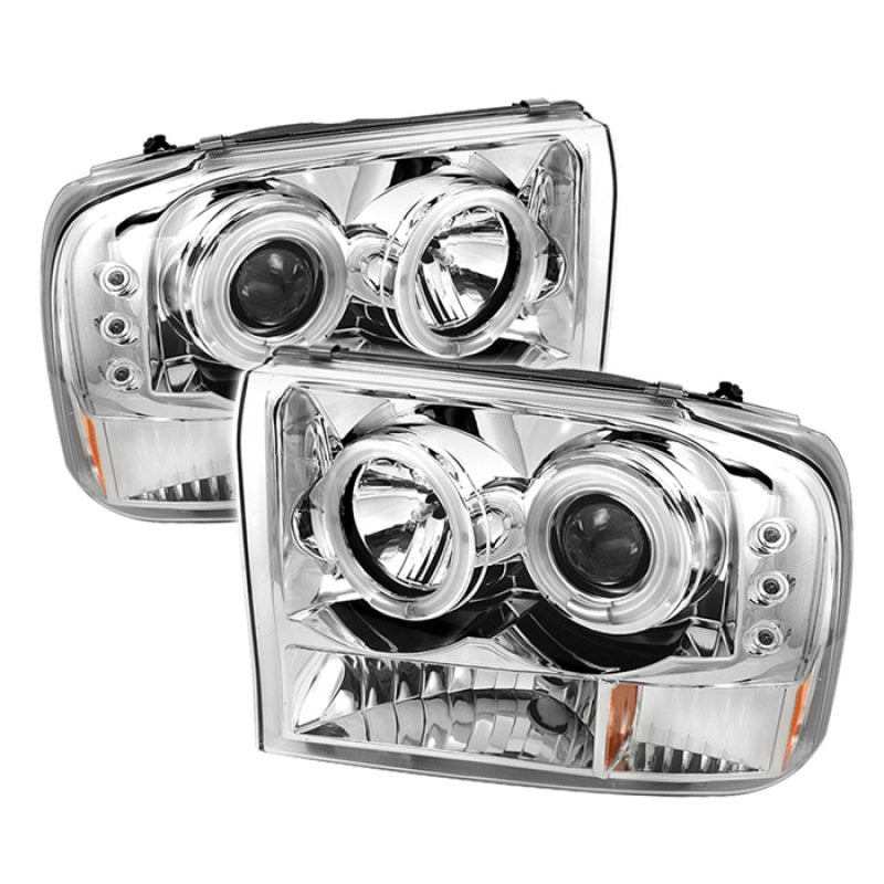Spyder 5010360 fits Ford 99-04 F250 Super Duty Projector Version 2 LED Halo LED