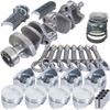 Eagle B13056L04068 fits Chevy 350 1Pc 3.750in Crank 5.700in I-Beam Rods 4.040in Pistons 168 Tooth FP Balanced Assembly