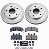 Power Stop 94-99 Dodge Ram 1500 Front Z23 Coated Brake Kit