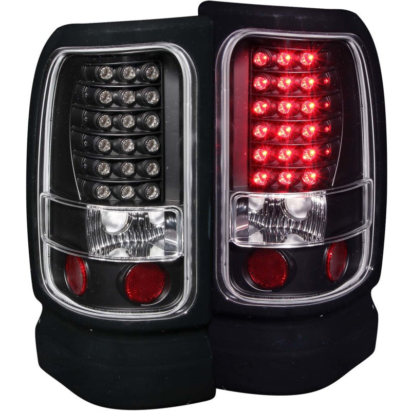 ANZO 311073 1901 fits Dodge 94-20 Ram LED Taillights Black