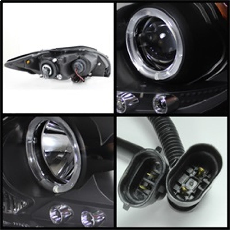 Spyder 5073303 fits Scion 08-10 TC Projector Headlights LED Halo -Replaceable L