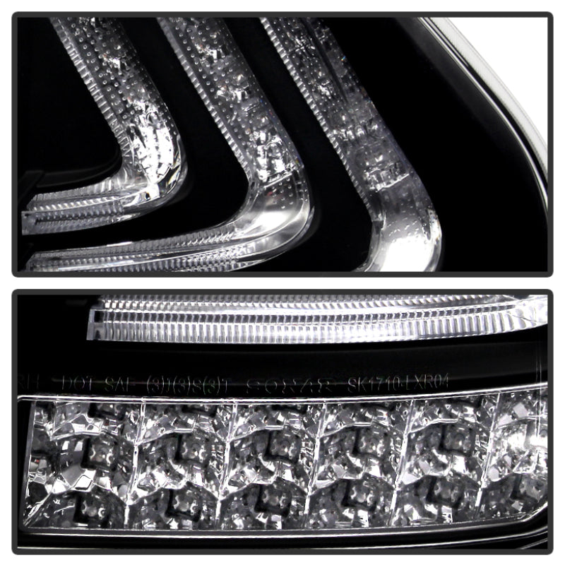 Spyder 5080837 fits Lexus 04-09 RX330/RX350 LED Tail Lights Black ALT-YD-LRX04-