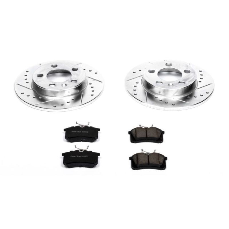 PowerStop K3093 fits Audi 00-06 TT Quattro Rear Z23 Evolution Sport Brake Kit