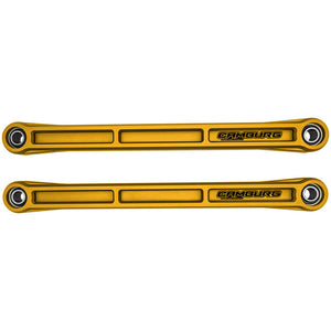 Camburg CAM-120032-GLD fits Ford Bronco 21-23 KINETIK Series Rear Billet Lower Trailing Arm Kit (Gold)