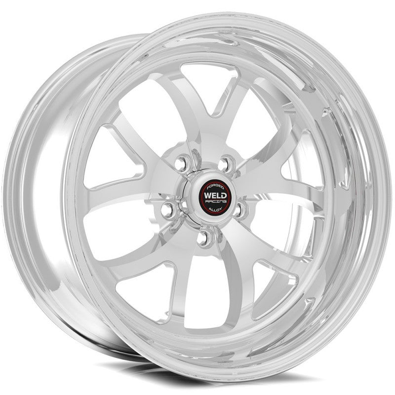 Weld  76MP509A65F S76 15x9 / 5x4.5 BP / 6.5in. BS Polished Wheel (Medium Pad) -