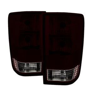 9033445 Xtune fits Nissan 04-15 Titan OEM Style Tail Light Red Smoked ALT-JH-N