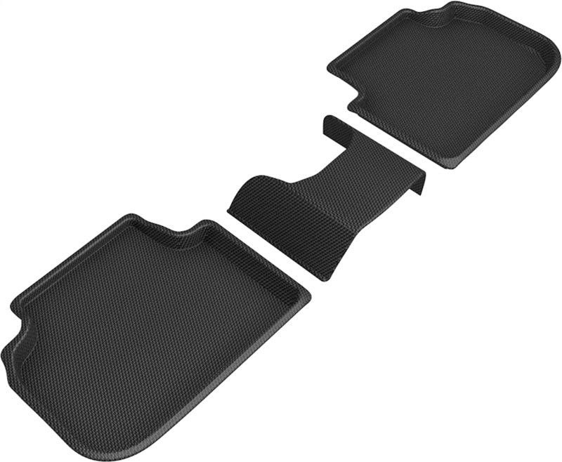 3D L1BM11121509 Maxpider 20-22 fits BMW 2 Series Gran Coupe Kagu Second Row Floormat - Black