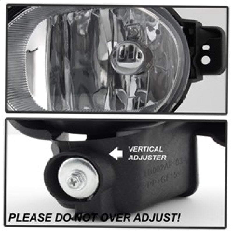 Spyder 5064677 fits Acura 07-08 TL OEM Fog Lights wo/Switch Clear FL-ATL08-C
